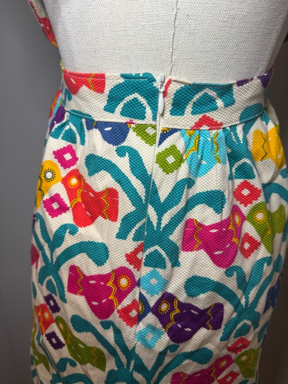 Judith March Aztec Bird Print Dress - Picture 6 of 7